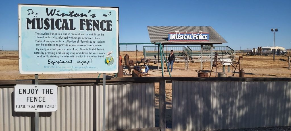 Musical fence - Winton
