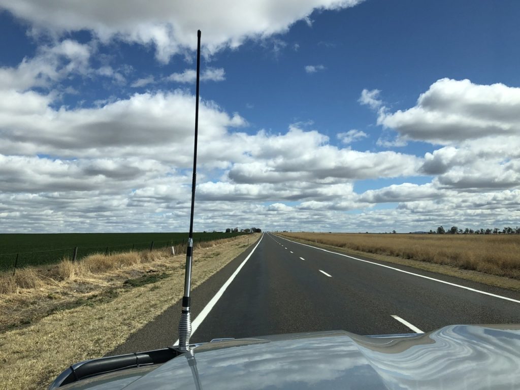 Road Roma to Mitchell